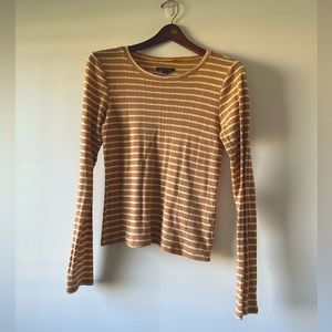 American Eagle long sleeve striped tee